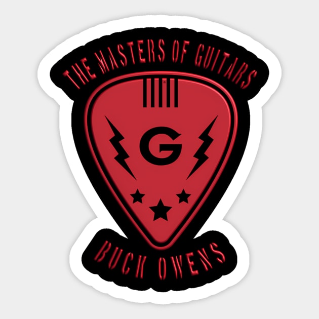 Buck Owens Music D57 Sticker by keng-dela